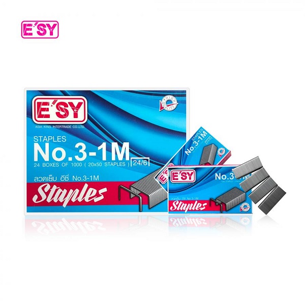 อีซี่ ลวดเย็บกระดาษ No.3-1M