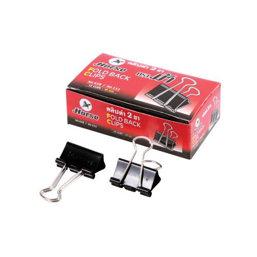 ม้า คลิปหนีบดำ No.111