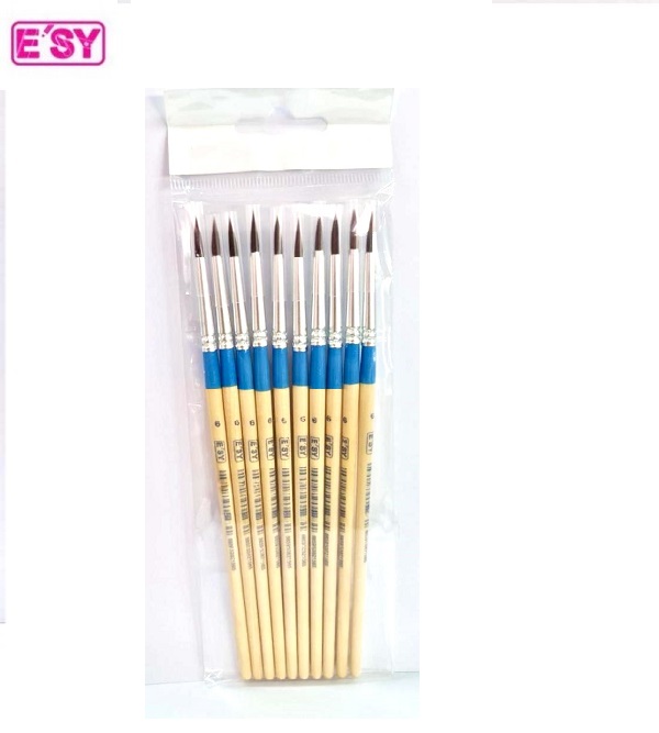 อีซี่ พู่กันรูปพัด No.6