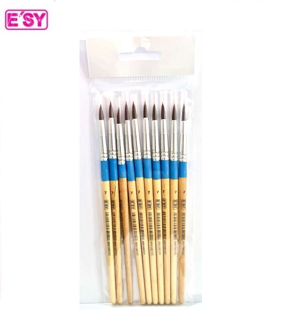 อีซี่ พู่กันรูปพัด No.7