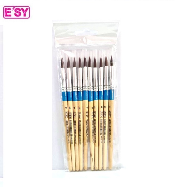 อีซี่ พู่กันรูปพัด No.9