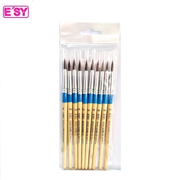 อีซี่ พู่กันรูปพัด No.10