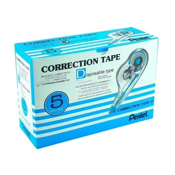 เทปลบคำผิด เพนเทล No.ZT35-W