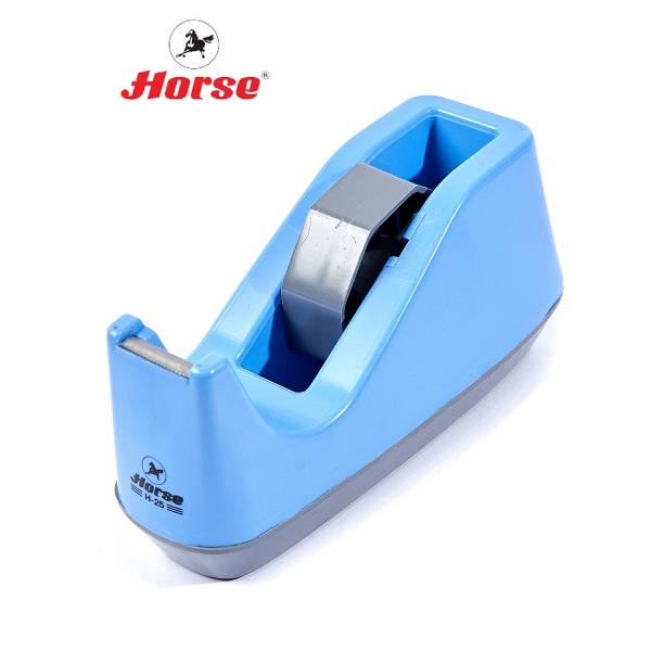แท่นตัดเทป ม้า No.H-25 สีฟ้า