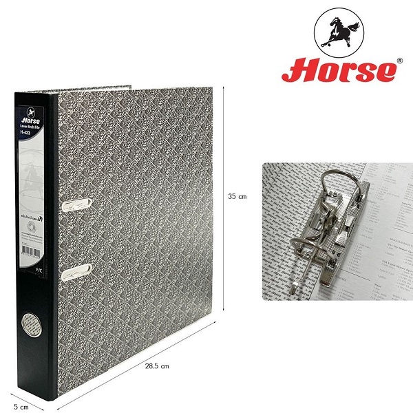 แฟ้มสันกว้าง 2 นิ้วA4 ก้านยก H-423