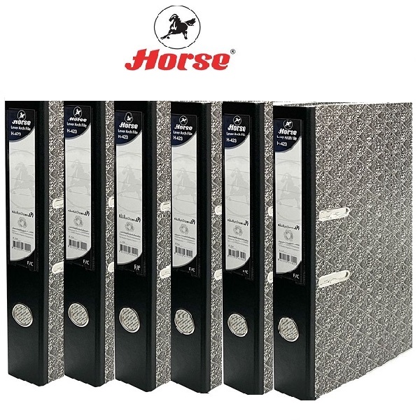 ตราม้า แฟ้มสันกว้าง 2 นิ้ว  A4 ก้านยก  H-423