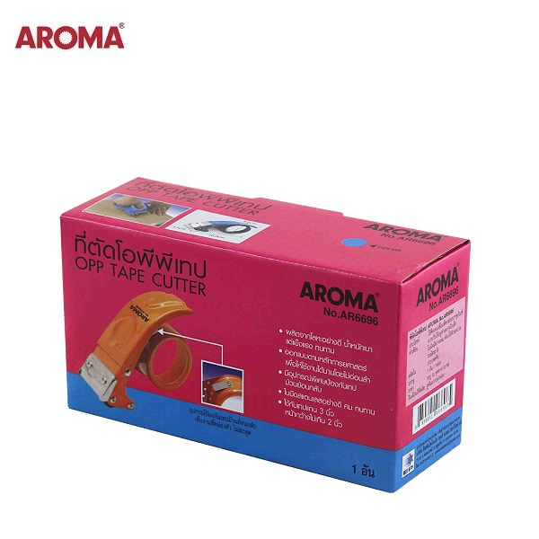 AROMA แท่นตัดเทปโอพีพี AR-6696 โลหะ