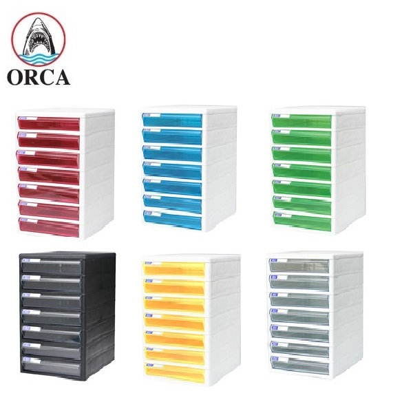 ORCA ตู้เอกสาร โครงขาว ลิ้นชัก TCB-7