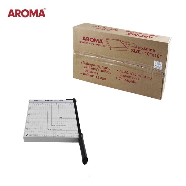 AROMA แท่นตัดกระดาษฐานโลหะ  M1010