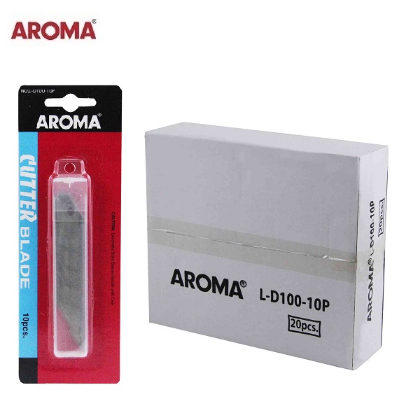 AROMA ใบมีดเฉียงชนิดแผง L-D100-10P