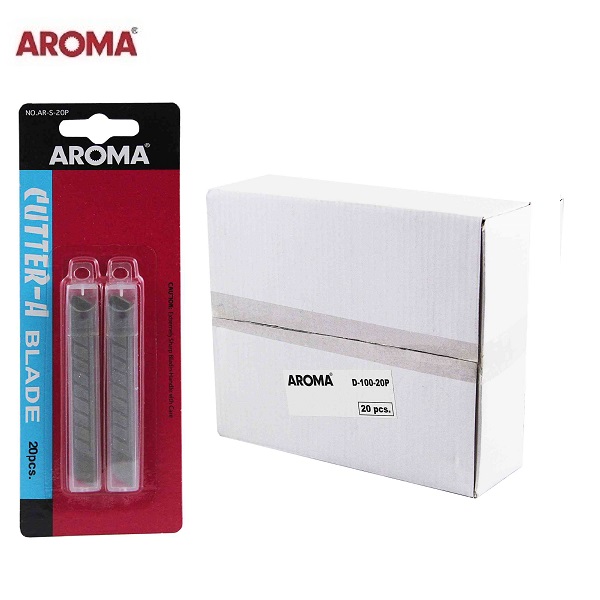 AROMA ใบมีดเฉียงชนิดแผง D100-20P