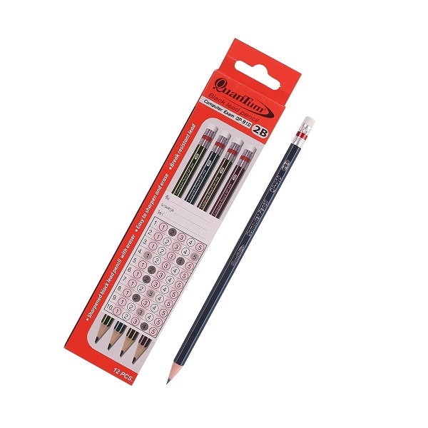 QUANTUM ดินสอ 2B รุ่น QP-910 (กล่อง 12)