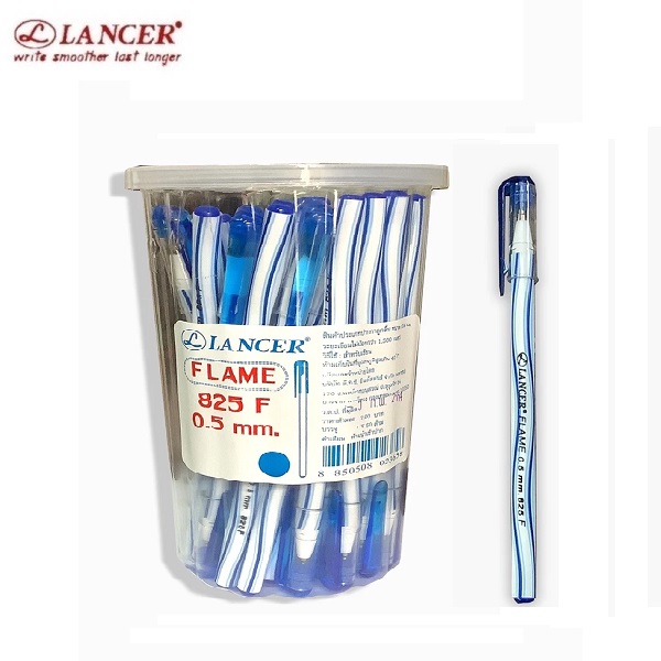 LANCERปากกาลูกลื่น 0.5 FLAME 825F