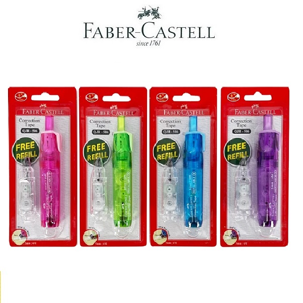 FABER-CASTELL เทปลบคำผิดรุ่น QJR-506