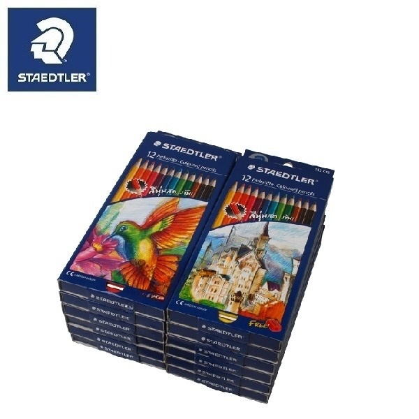 STAEDTLER สีไม้ยาว 12 สี