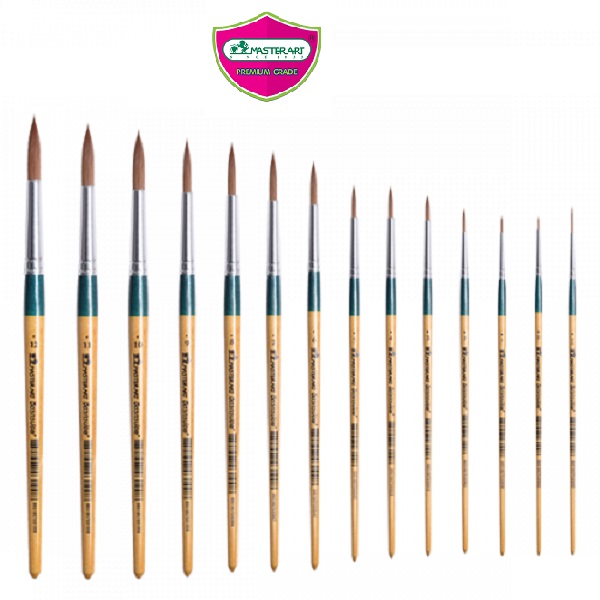 Master Art พู่กันกลม จิตรกรน้อย