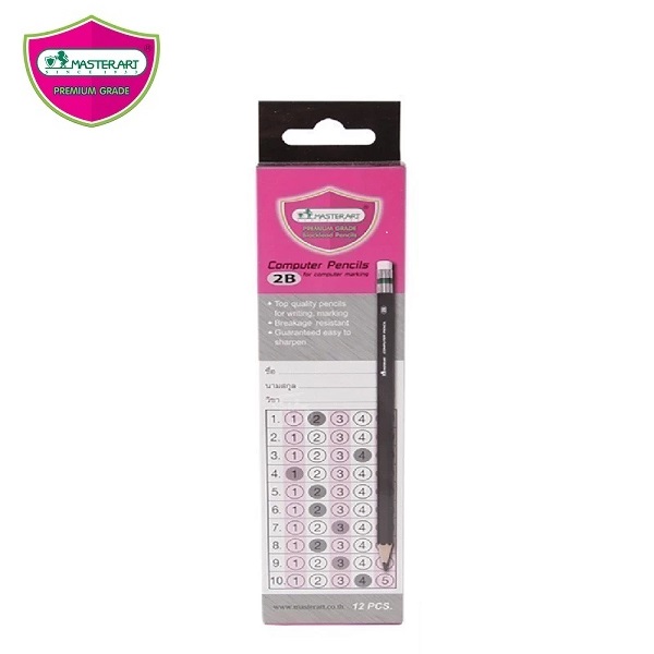 Master Art ดินสอเหลี่ยม ทำสอบ 2B