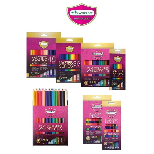 Master Art สีไม้ ดินสอสีไม้