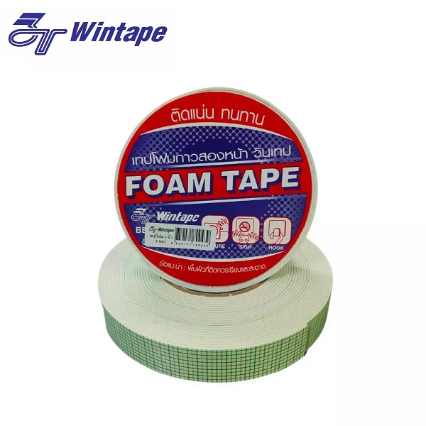 Wintape เทปโฟม 2 หน้า วินเทป 1นิ้ว 5 หลา