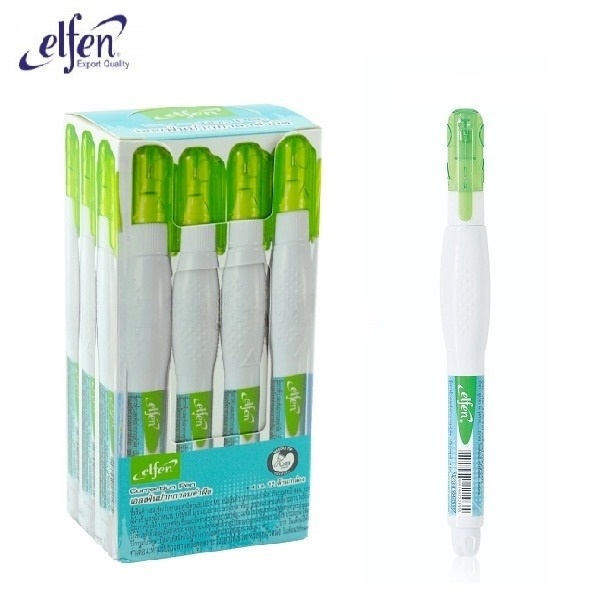 ELFEN ปากกาลบคำผิด  สีฟ้า 4 มล