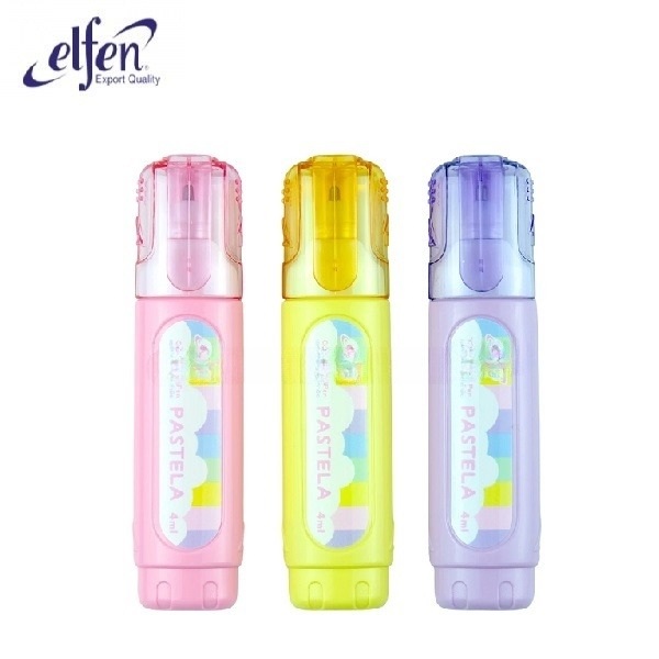 ELFEN ปากกาลบคำผิด รุ่น Pastela 4 ml.