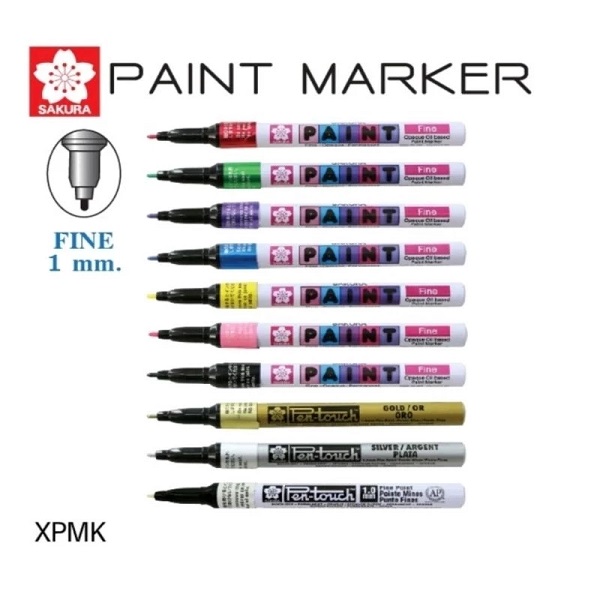 SAKURA  ปากกา PAINT MARKER 1.0 mm. XPMK