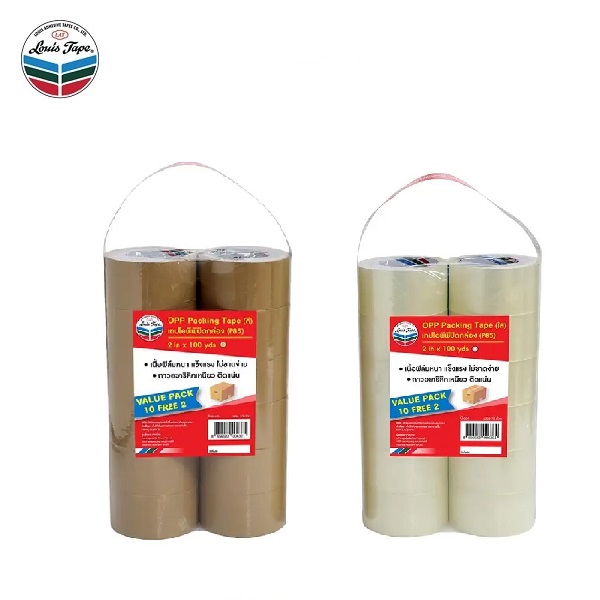 Louis เทปโอพีพี หูหิ้ว 2 นิ้ว x 45 หลา No.P85