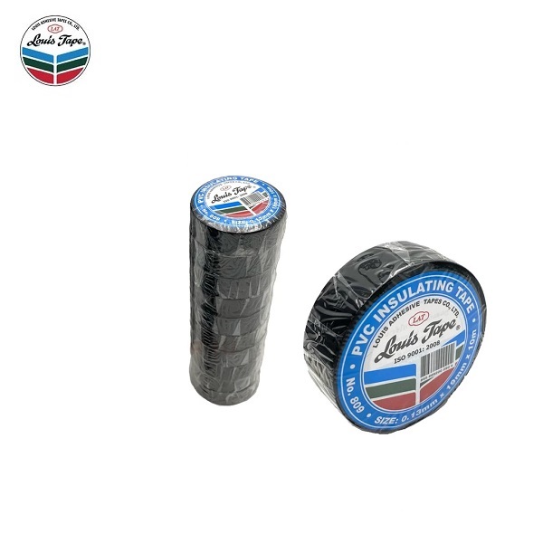 Louis เทปพันสายไฟ สีดำ 10m.
