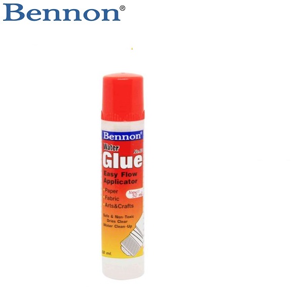 Bennon กาวน้ำ หัวฟองน้ำ 50 ml. (แพ็ค12อัน)