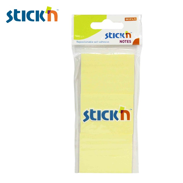 สติก เอ็น กระดาษโน้ต 1.5″x2″ (1×3) 21126