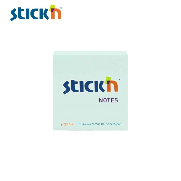 สคิก เอ็น กระดาษโน้ต  3″x3″ 21149 ฟ้า