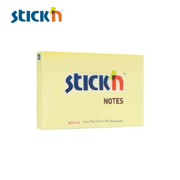 สติก เอ็น กระดาษโน้ต 3″x5″ 21009 เหลือง
