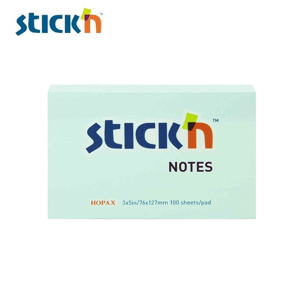 สติก เอ็น กระดาษโน้ต  3″x5″ 21155 ฟ้า