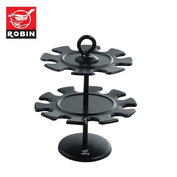ROBIN ที่แขวนตรายาง  18 ช่อง 2 ชั้น No. 332