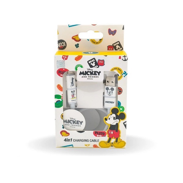 Asaki สายชาร์จ 4 in 1 AD-CGMF