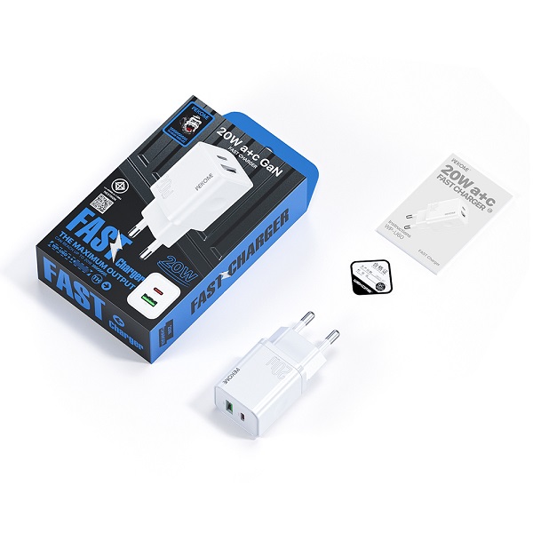 Remax หัวชาร์จ No.WP-U60 สีขาว