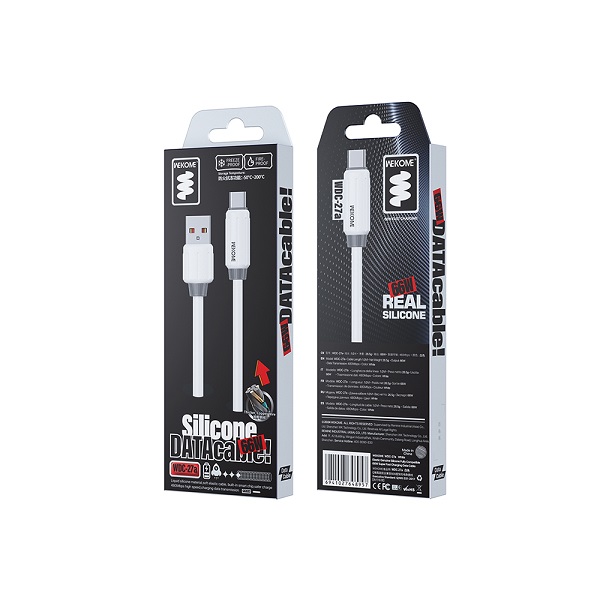 Remax สายชาร์จ Type-C No.wdc-27a สีขาว