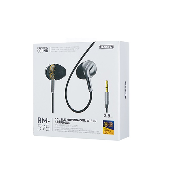 Remax หูฟัง No.RM-595 น้ำเงิน