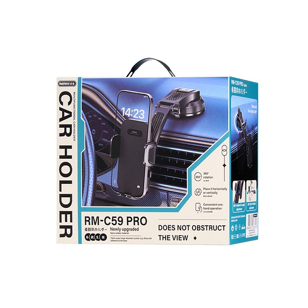 Remax ที่ยึดโทรศัพท์ RM-C59 Pro สีดำ