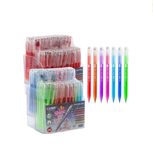 Camry ปากกาลูกลื่น Shine 525  พร้อมตู้โชว์