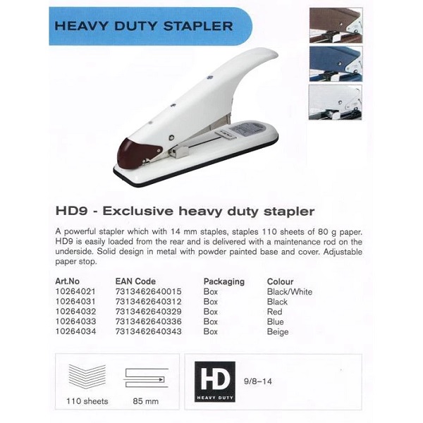 Rapid เครื่องเย็บ No.HD-9