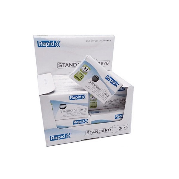 Rapid ลวดเย็บ เครื่องยิงบอร์ด No.26/6