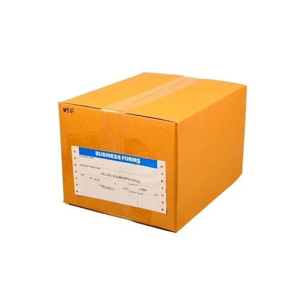 ขวาน กระดาษต่อเนื่อง ขนาด 9 x 5.5 นิ้ว 1 ชั้น