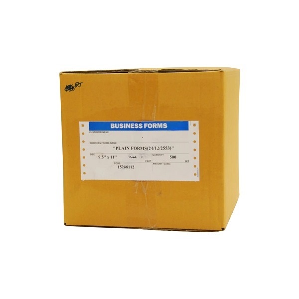 ขวาน กระดาษต่อเนื่อง ขนาด 9.5 x 11 นิ้ว 4 ชั้น